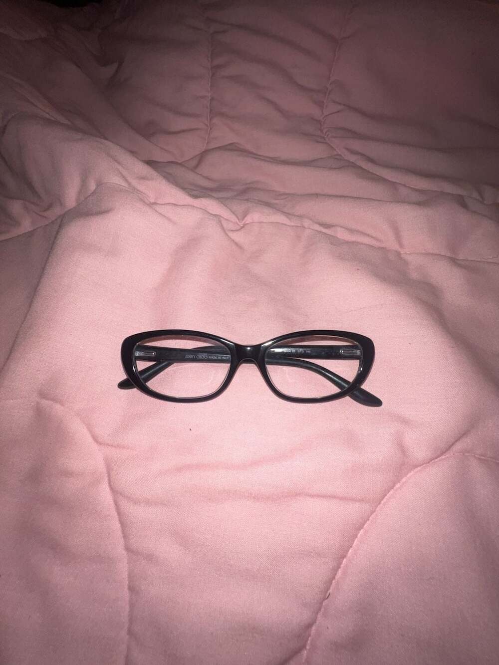 Jimmy Choo WTG Black Eyeglasses Frames 50-14 140